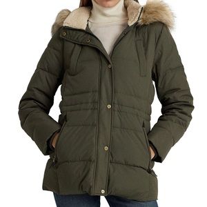 Ralph Lauren Faux Fur Puffer Coat